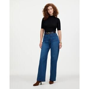 Madewell Blue Flare & Wide Leg Jeans